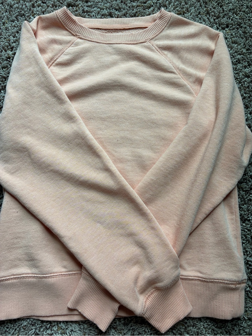 American Eagle Outfitters Pale Pink Crewneck Sweater
